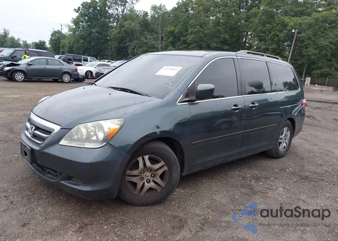 2006 Honda Odyssey Ex-L z USA, uszkodzony, nr VIN 5FNRL38786B002333